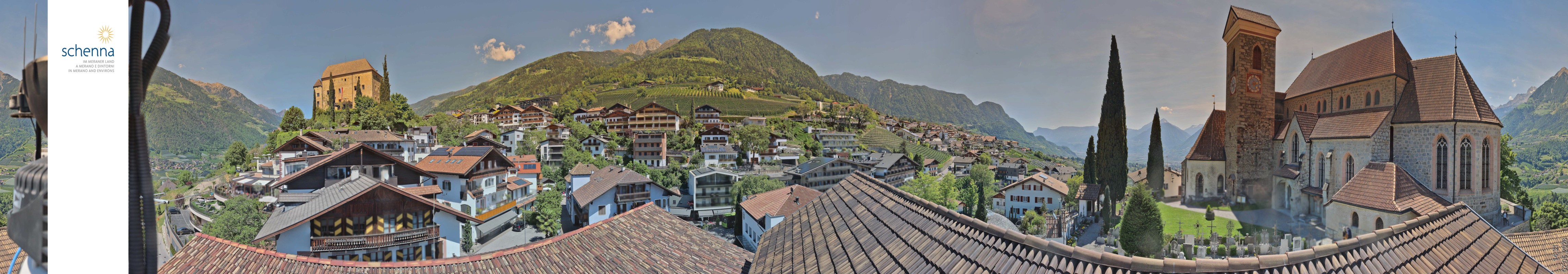 Archiv Foto Webcam Panoramablick Schenna