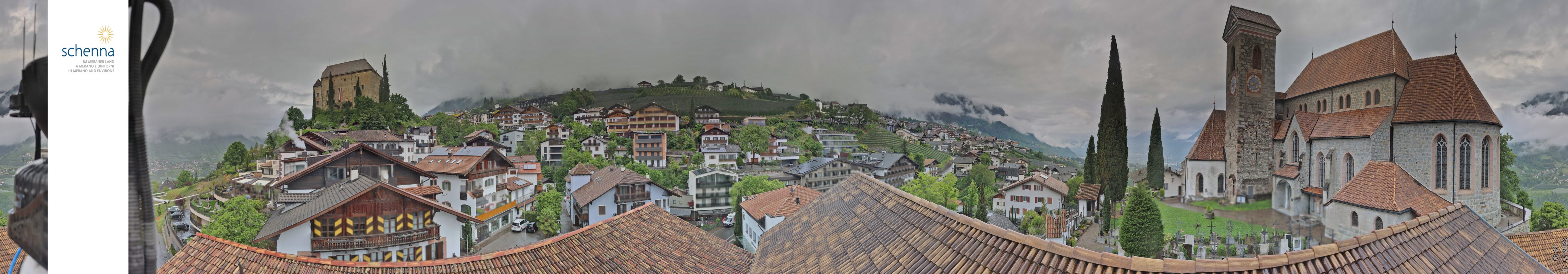 Archiv Foto Webcam Panoramablick Schenna