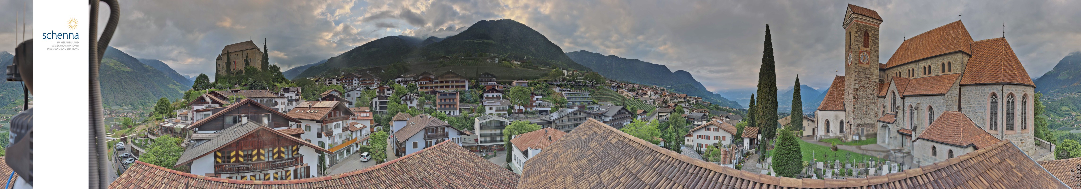 Archiv Foto Webcam Panoramablick Schenna