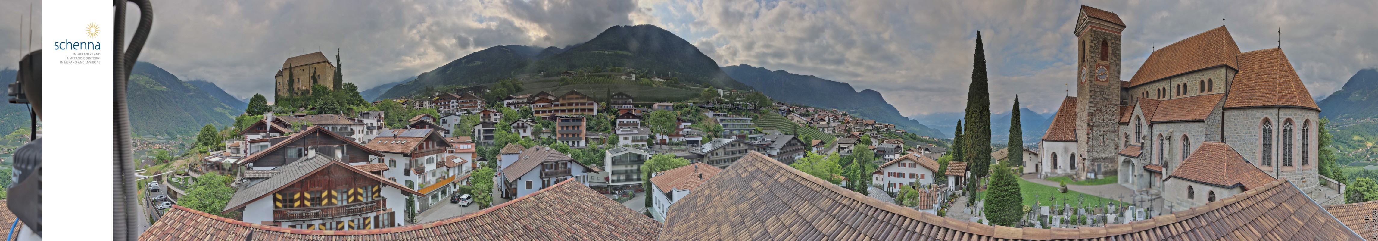 Archiv Foto Webcam Panoramablick Schenna