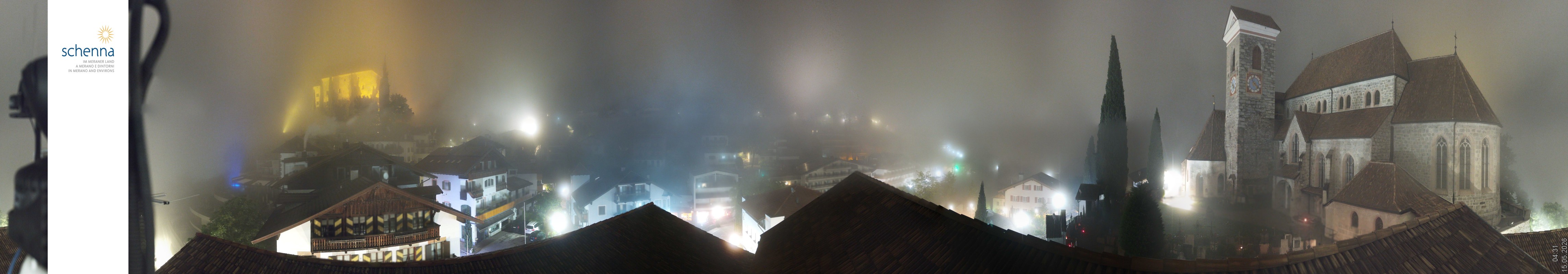 Archiv Foto Webcam Panoramablick Schenna