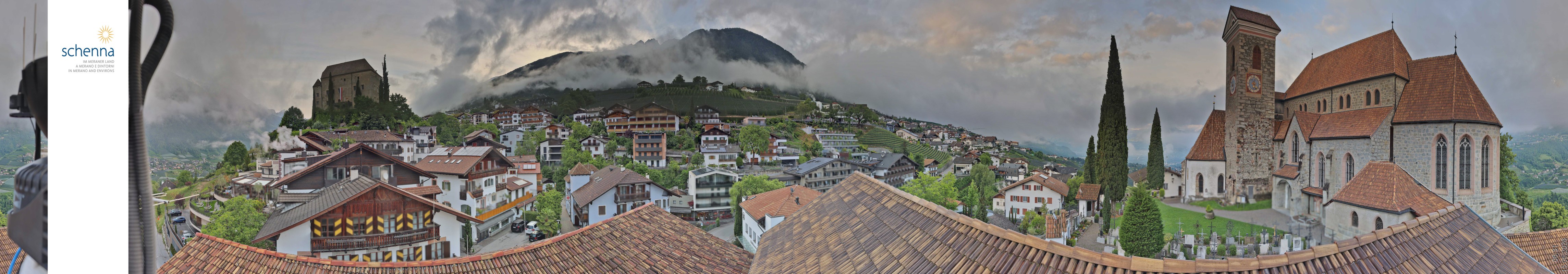 Archiv Foto Webcam Panoramablick Schenna