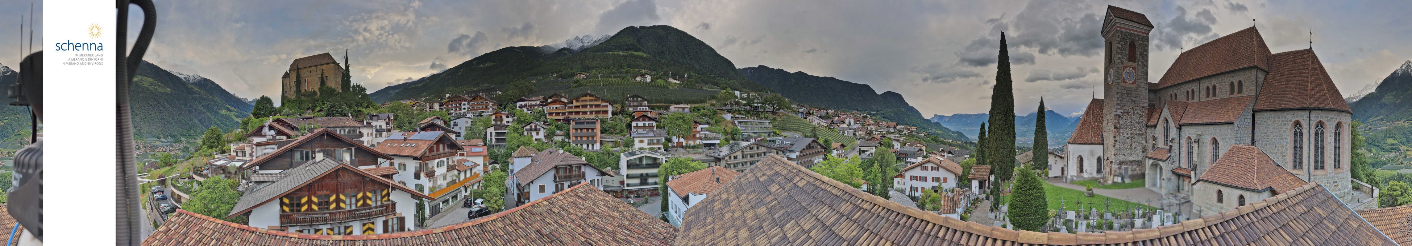 Archiv Foto Webcam Panoramablick Schenna