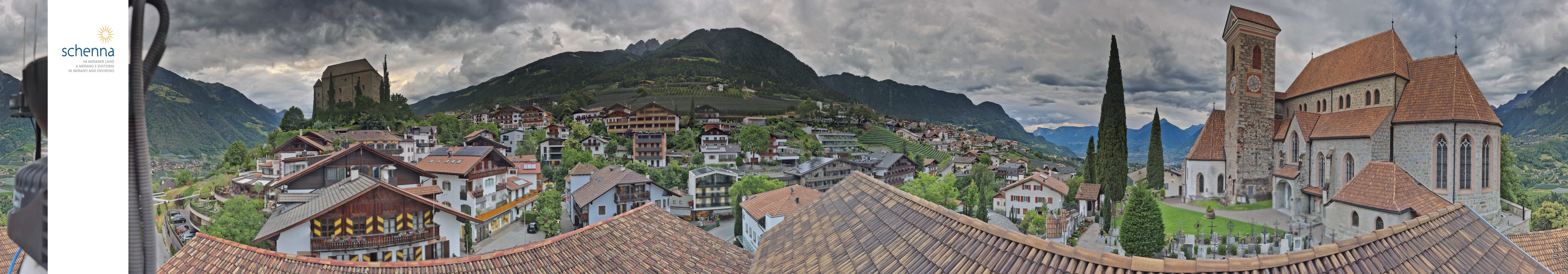Archiv Foto Webcam Panoramablick Schenna