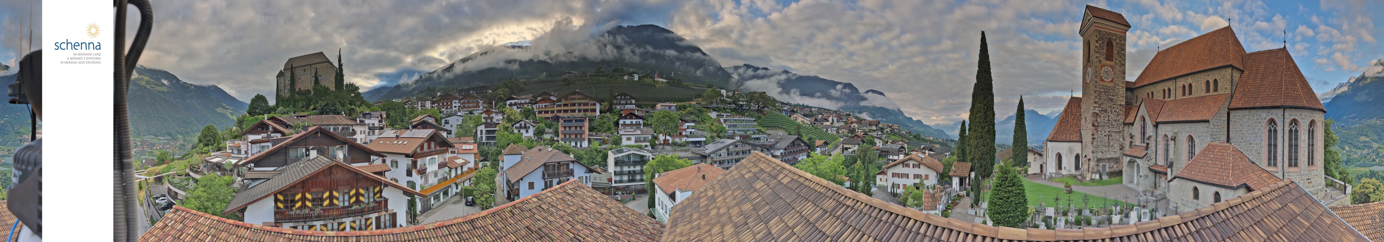 Archiv Foto Webcam Panoramablick Schenna