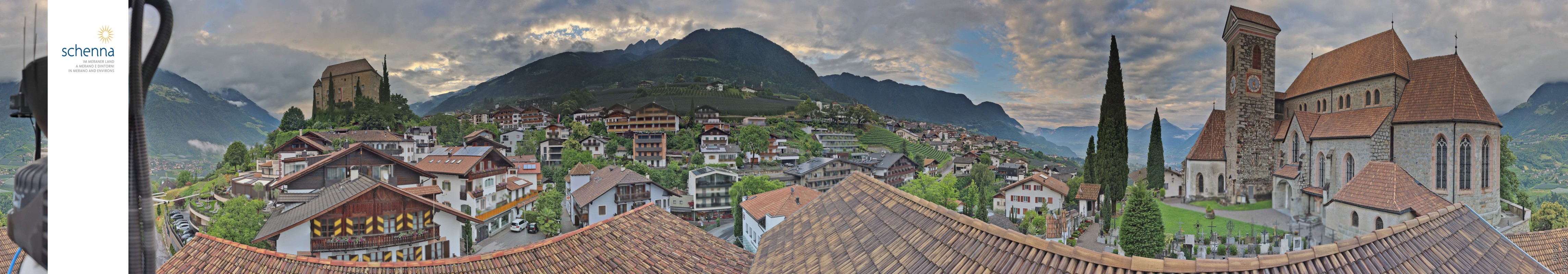 Archiv Foto Webcam Panoramablick Schenna