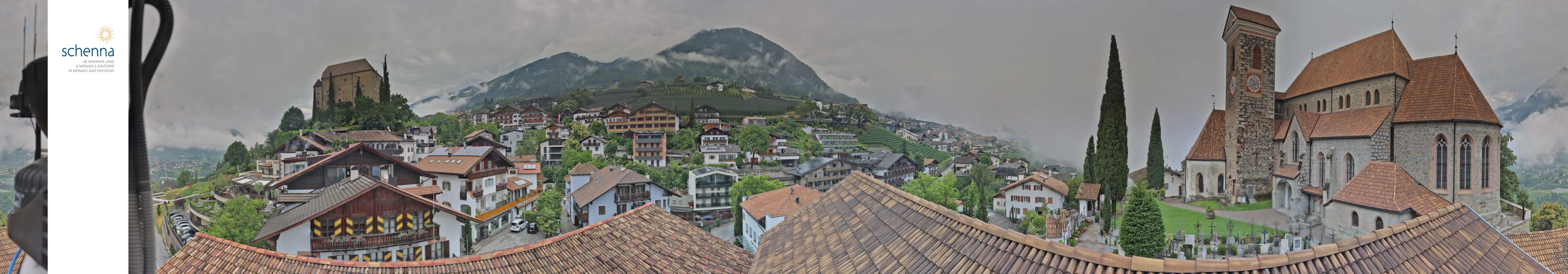 Archiv Foto Webcam Panoramablick Schenna