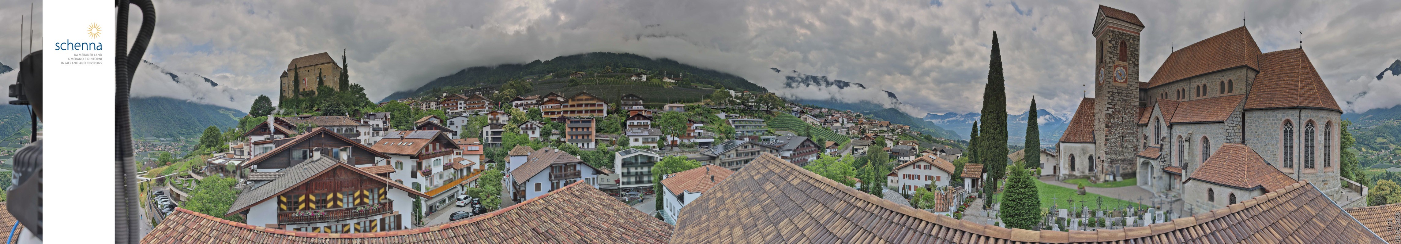 Archiv Foto Webcam Panoramablick Schenna