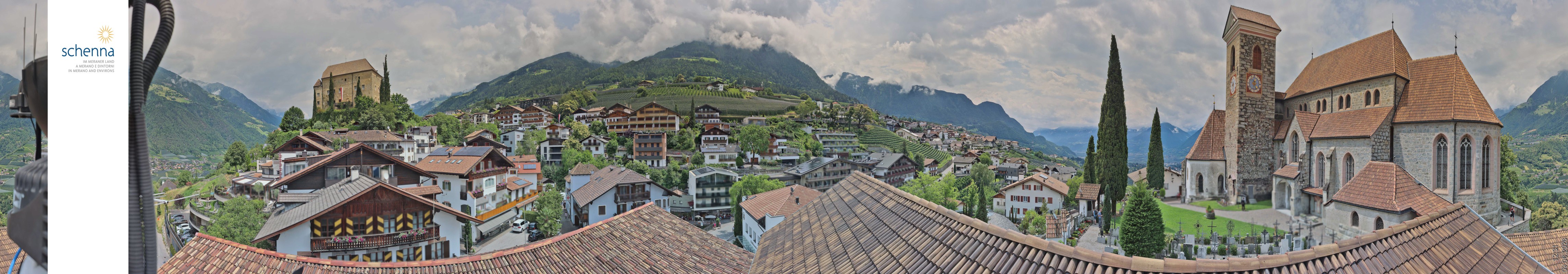 Archiv Foto Webcam Panoramablick Schenna