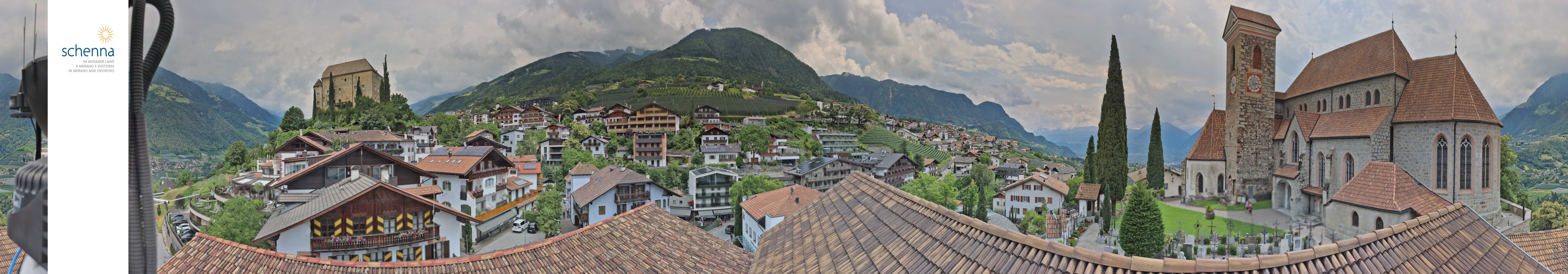 Archiv Foto Webcam Panoramablick Schenna