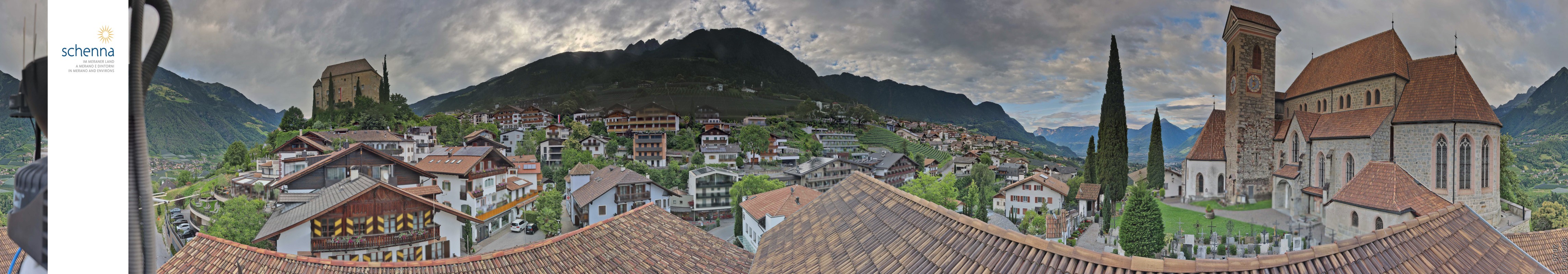 Archiv Foto Webcam Panoramablick Schenna