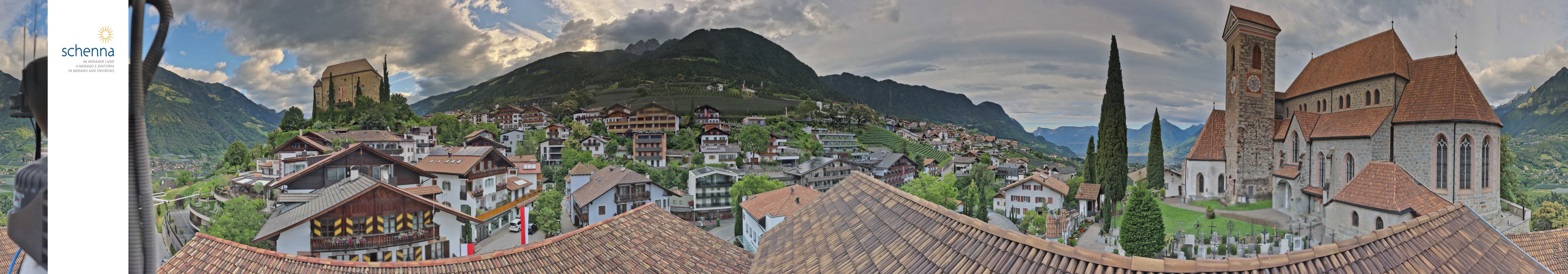 Archiv Foto Webcam Panoramablick Schenna