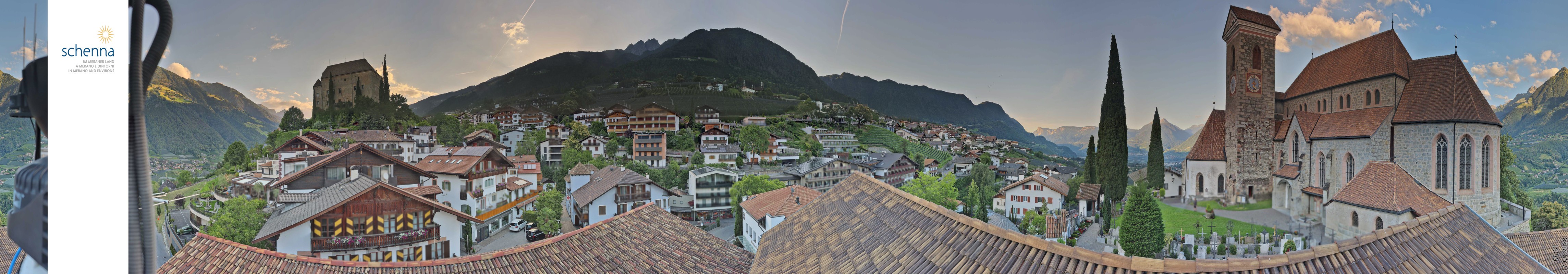 Archiv Foto Webcam Panoramablick Schenna