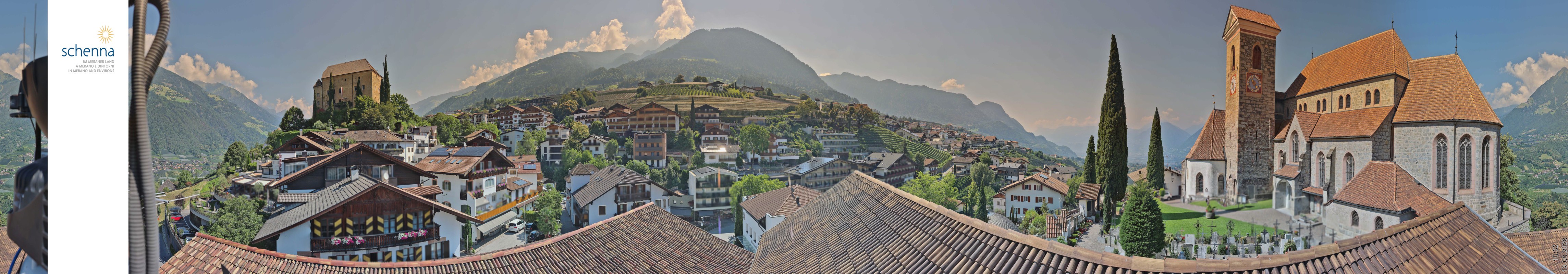 Archiv Foto Webcam Panoramablick Schenna