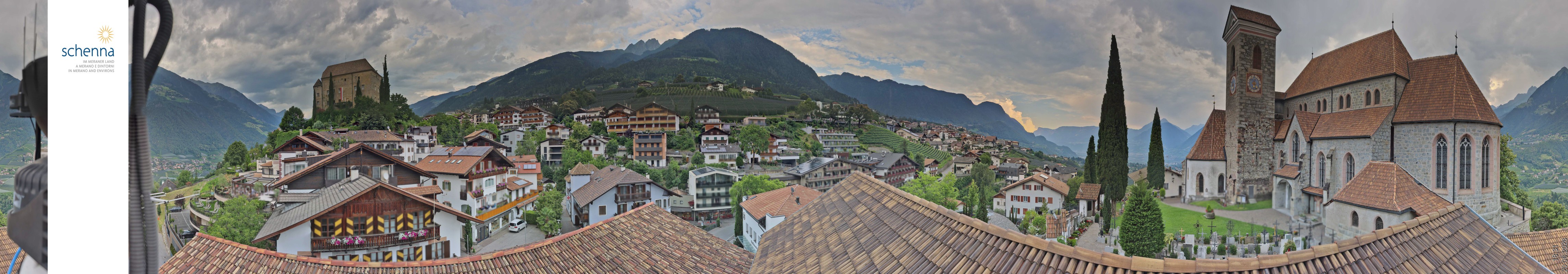 Archiv Foto Webcam Panoramablick Schenna