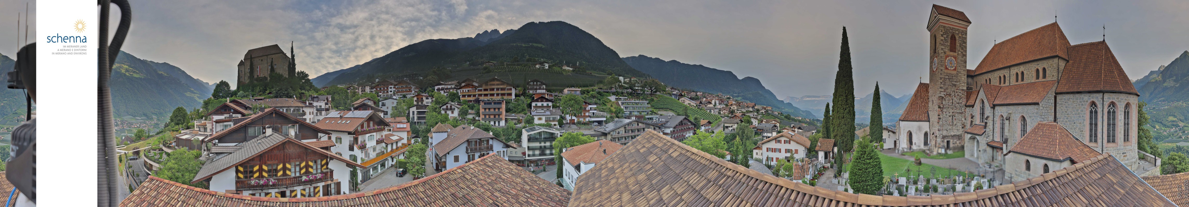 Archiv Foto Webcam Panoramablick Schenna