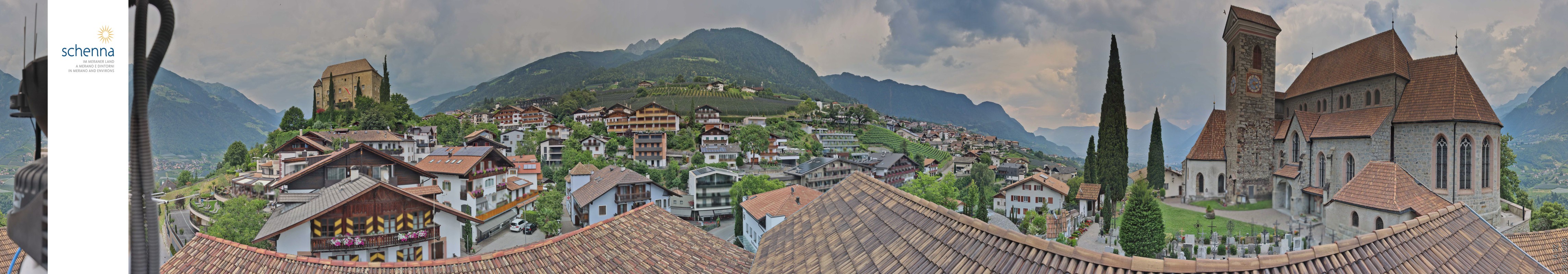 Archiv Foto Webcam Panoramablick Schenna