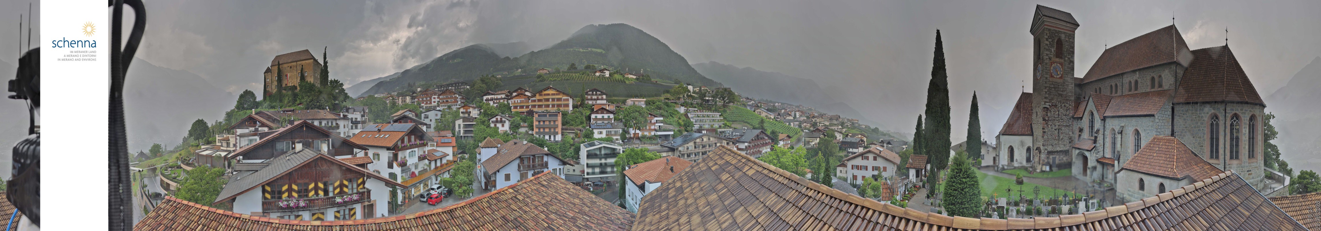 Archiv Foto Webcam Panoramablick Schenna