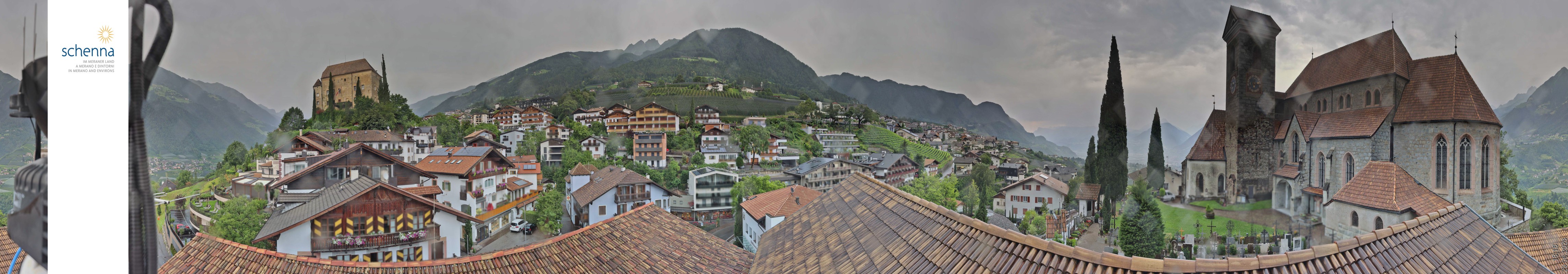 Archiv Foto Webcam Panoramablick Schenna