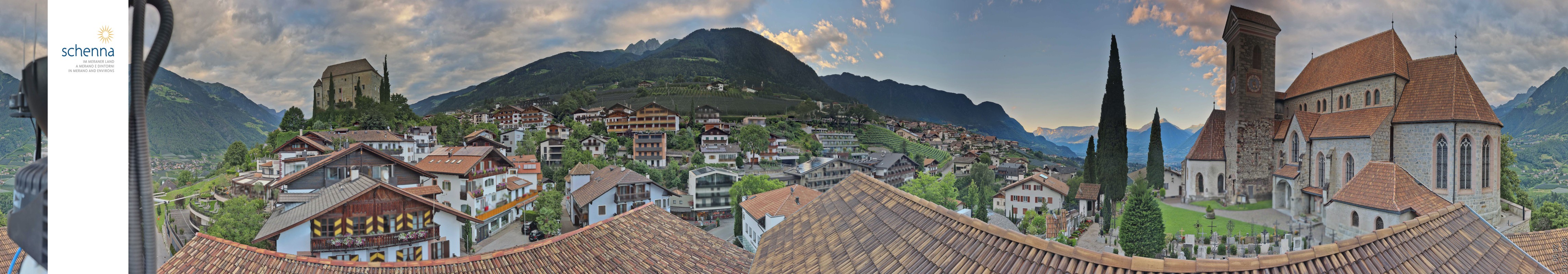 Archiv Foto Webcam Panoramablick Schenna