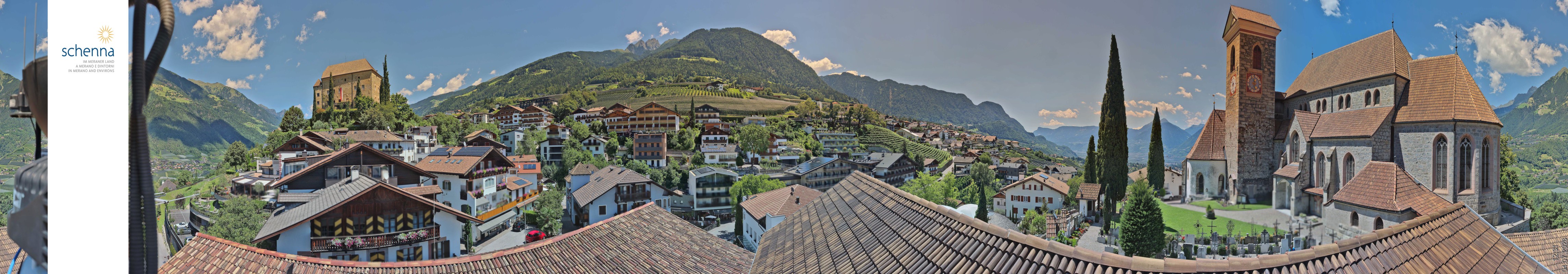 Archiv Foto Webcam Panoramablick Schenna