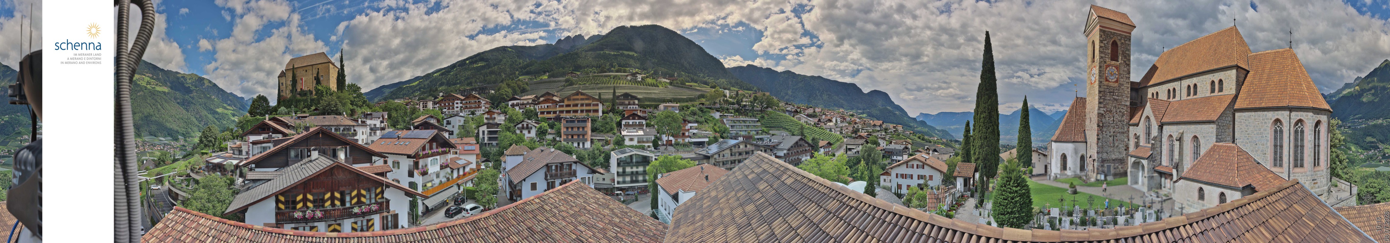 Archiv Foto Webcam Panoramablick Schenna