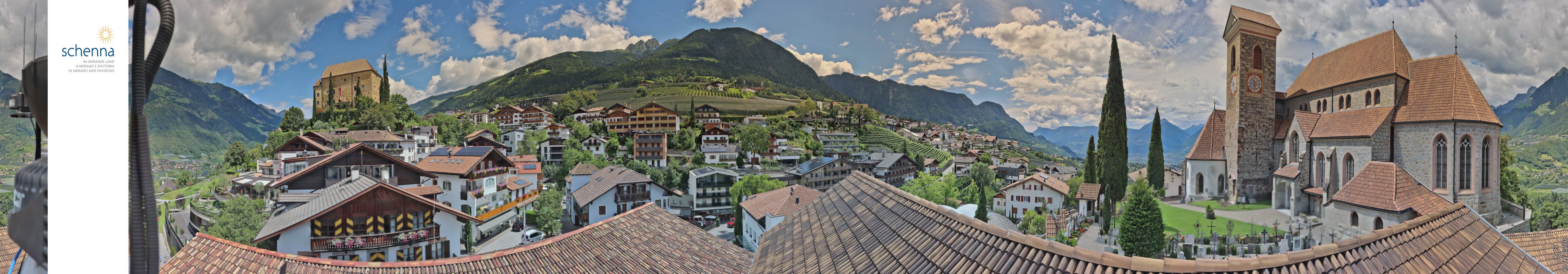 Archiv Foto Webcam Panoramablick Schenna
