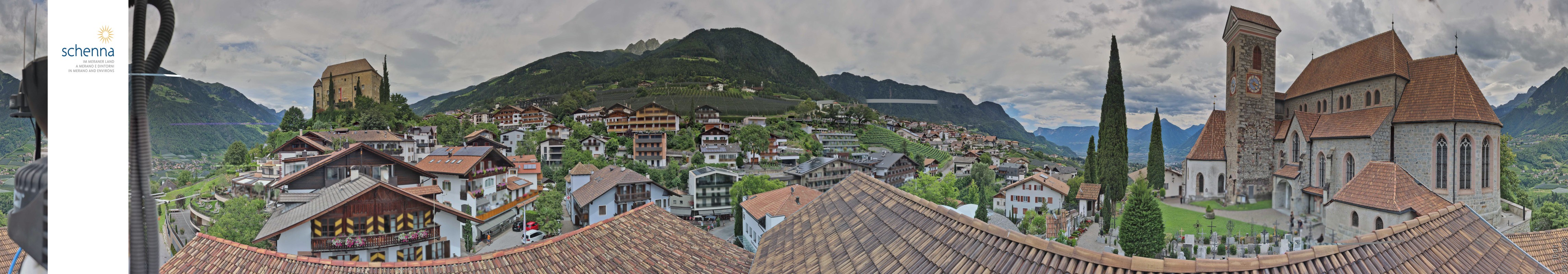 Archiv Foto Webcam Panoramablick Schenna