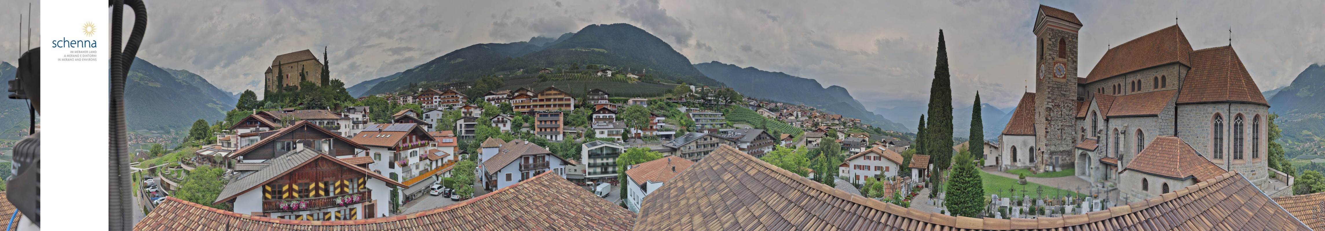 Archiv Foto Webcam Panoramablick Schenna