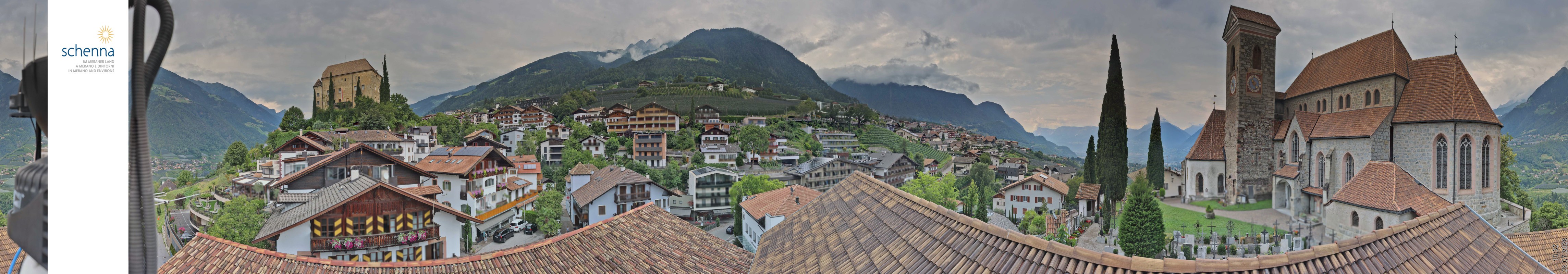 Archiv Foto Webcam Panoramablick Schenna