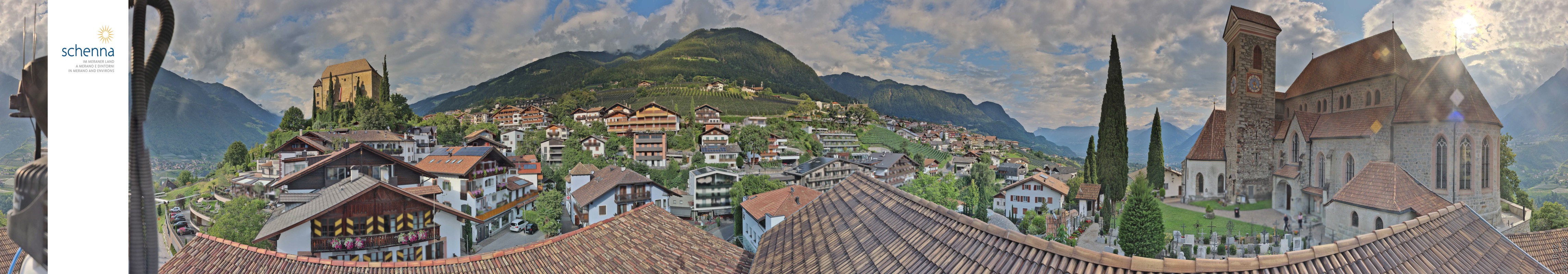 Archiv Foto Webcam Panoramablick Schenna