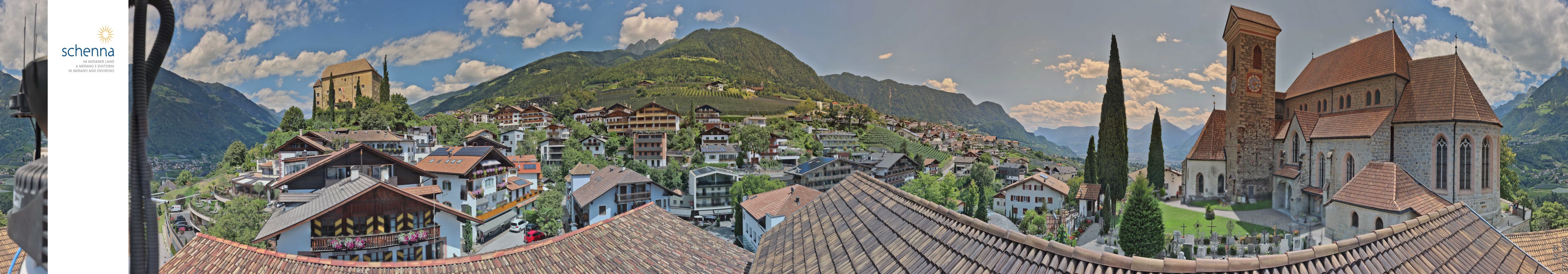 Archiv Foto Webcam Panoramablick Schenna