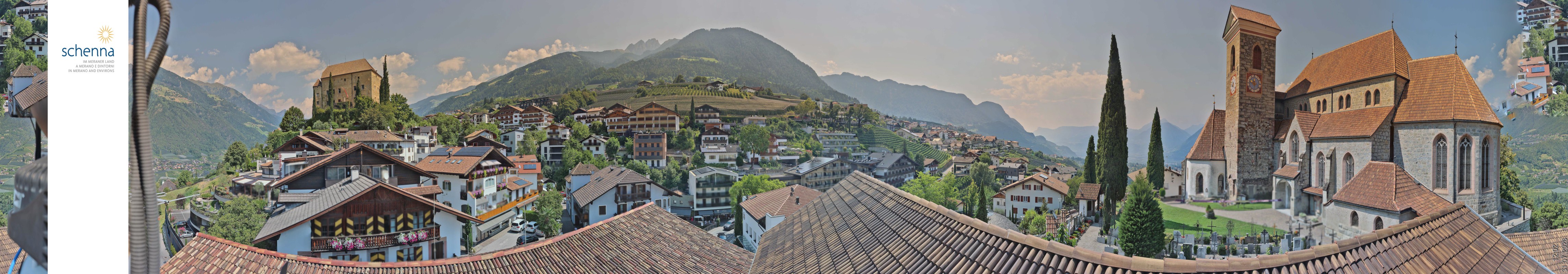 Archiv Foto Webcam Panoramablick Schenna