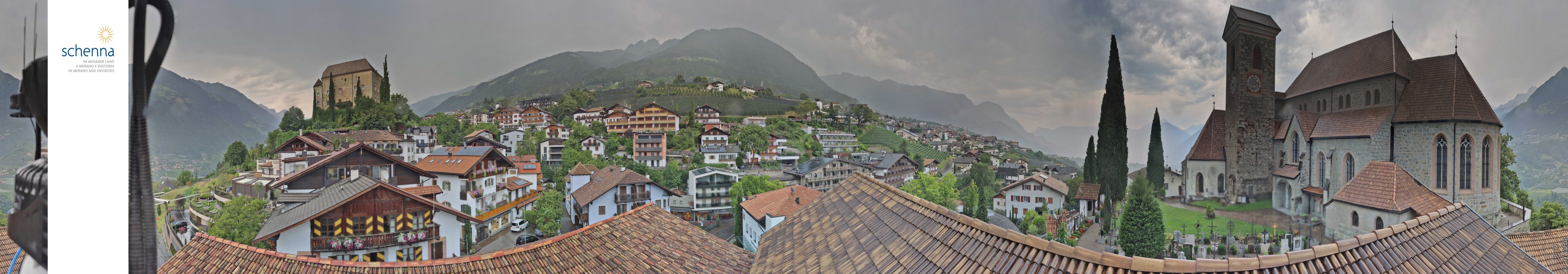 Archiv Foto Webcam Panoramablick Schenna