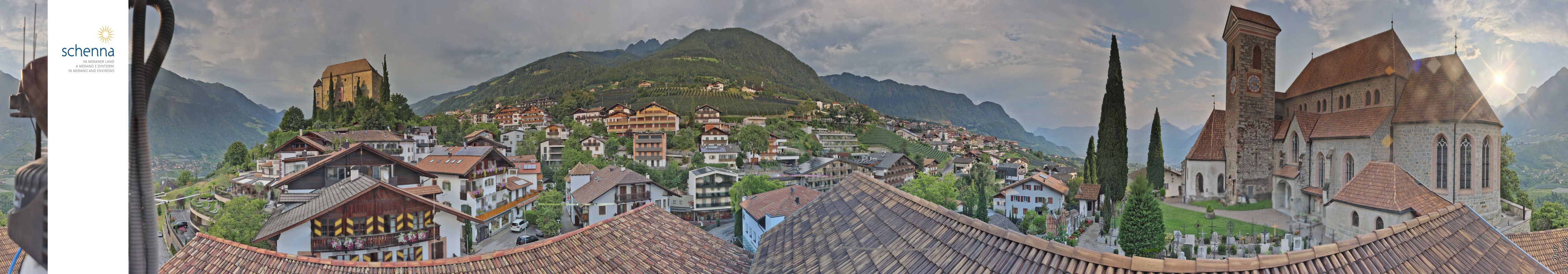 Archiv Foto Webcam Panoramablick Schenna