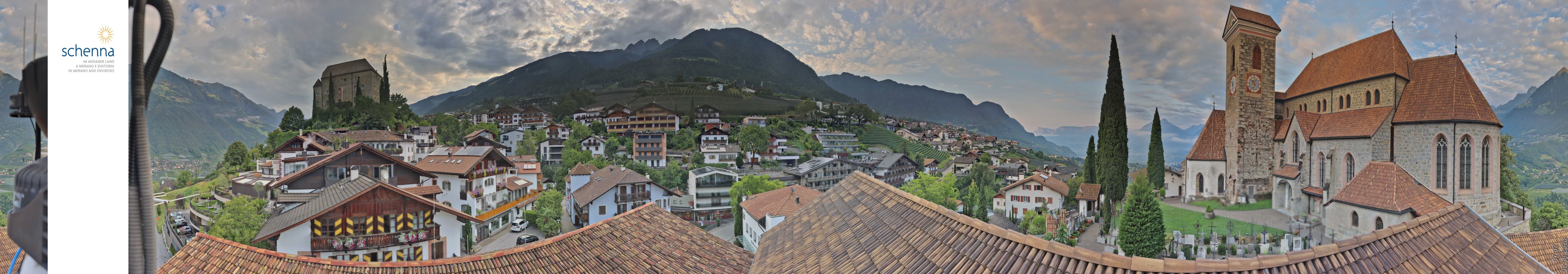 Archiv Foto Webcam Panoramablick Schenna