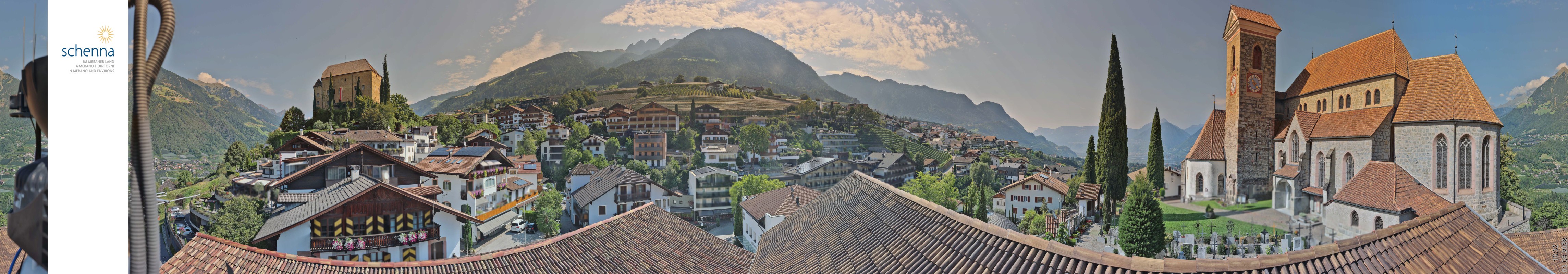 Archiv Foto Webcam Panoramablick Schenna