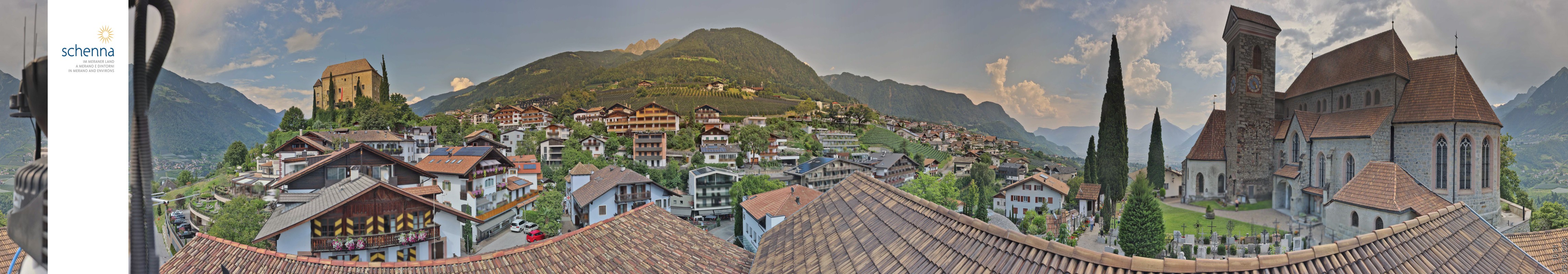 Archiv Foto Webcam Panoramablick Schenna