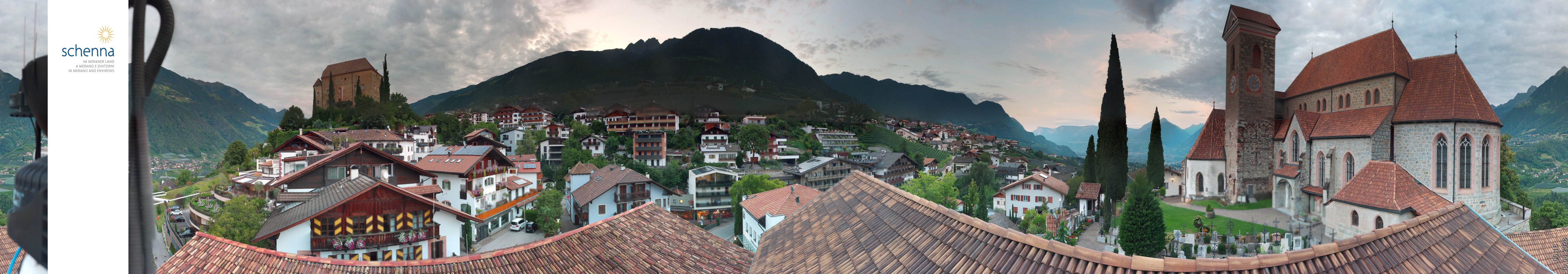 Archiv Foto Webcam Panoramablick Schenna
