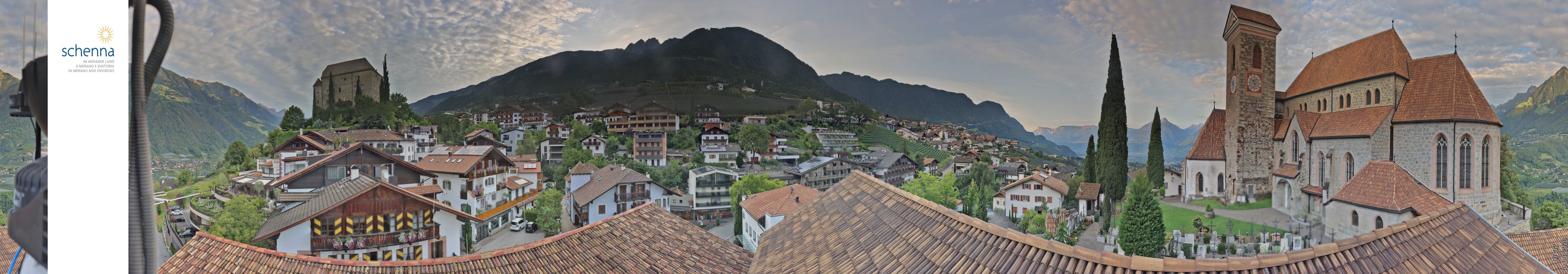Archiv Foto Webcam Panoramablick Schenna