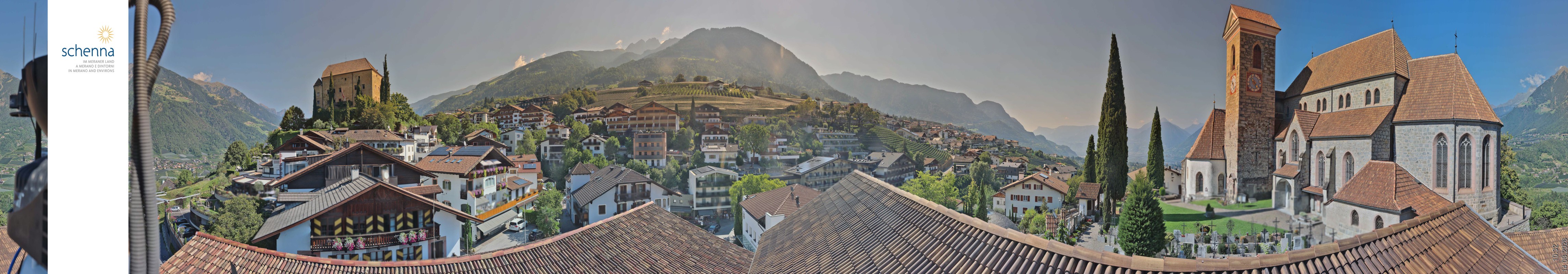 Archiv Foto Webcam Panoramablick Schenna