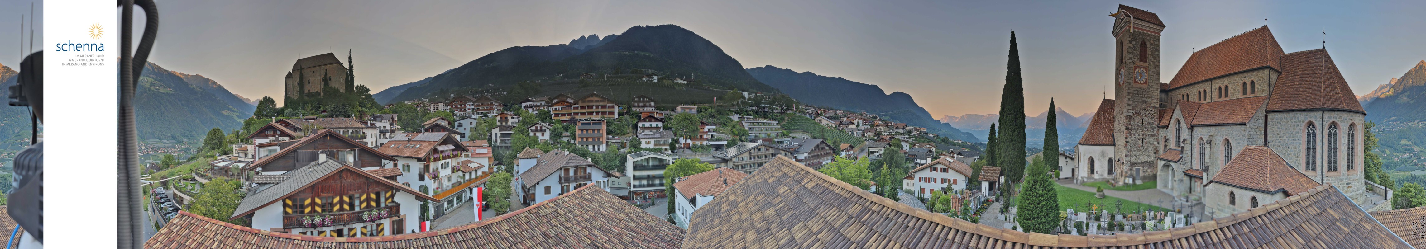 Archiv Foto Webcam Panoramablick Schenna