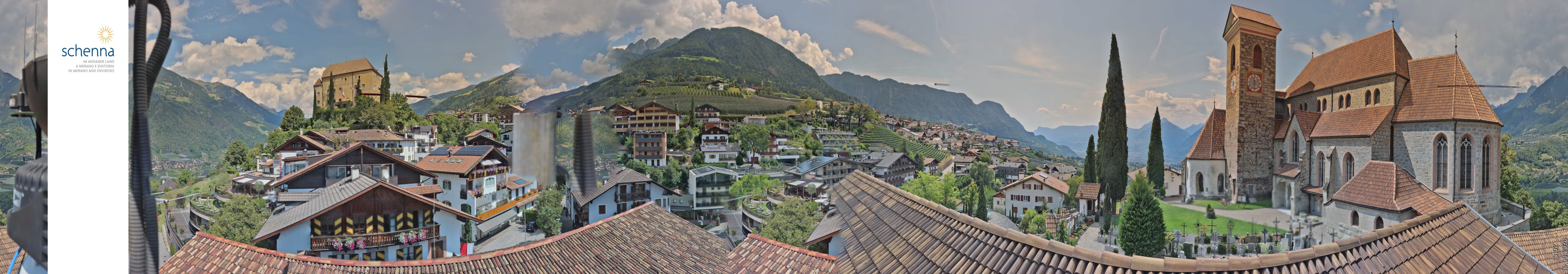 Archiv Foto Webcam Panoramablick Schenna