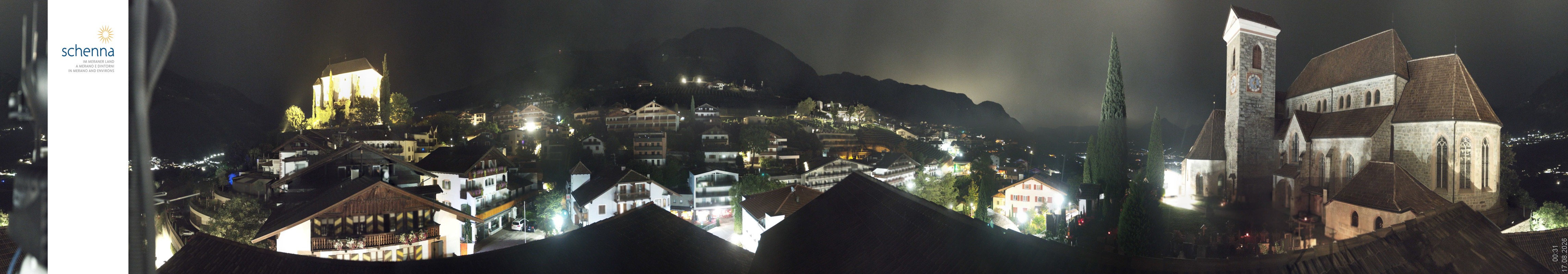 Archiv Foto Webcam Panoramablick Schenna