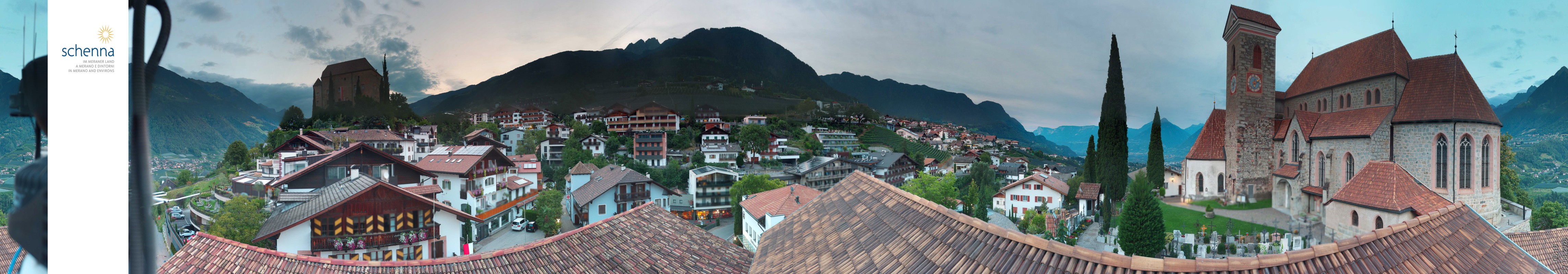 Archiv Foto Webcam Panoramablick Schenna
