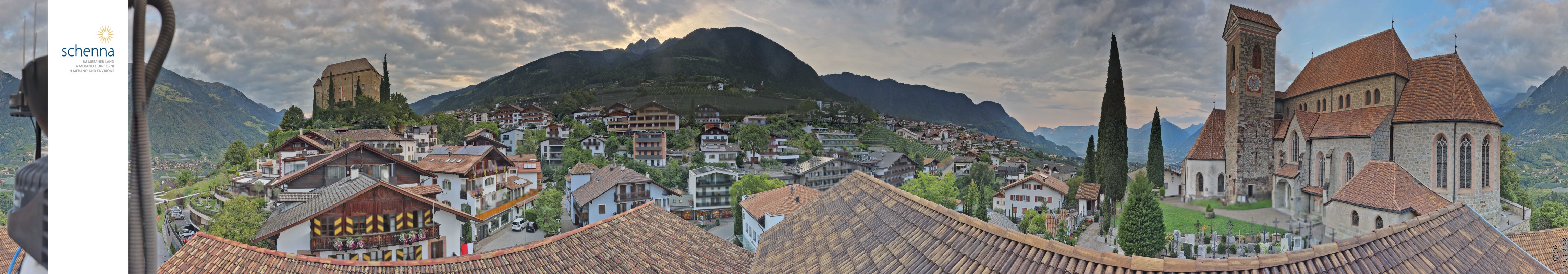 Archiv Foto Webcam Panoramablick Schenna