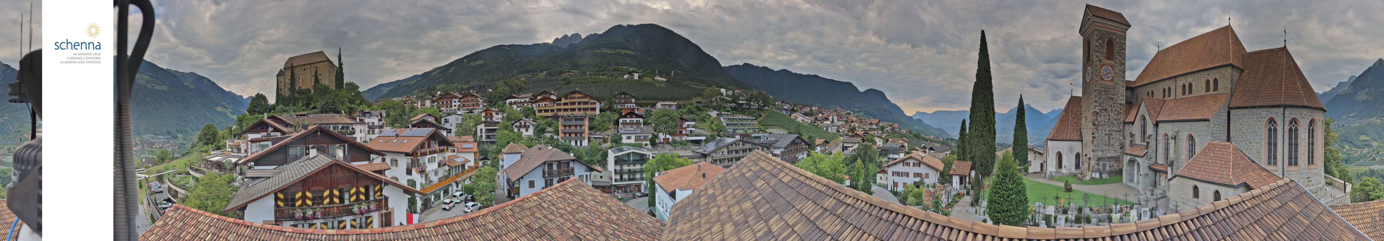 Archiv Foto Webcam Panoramablick Schenna