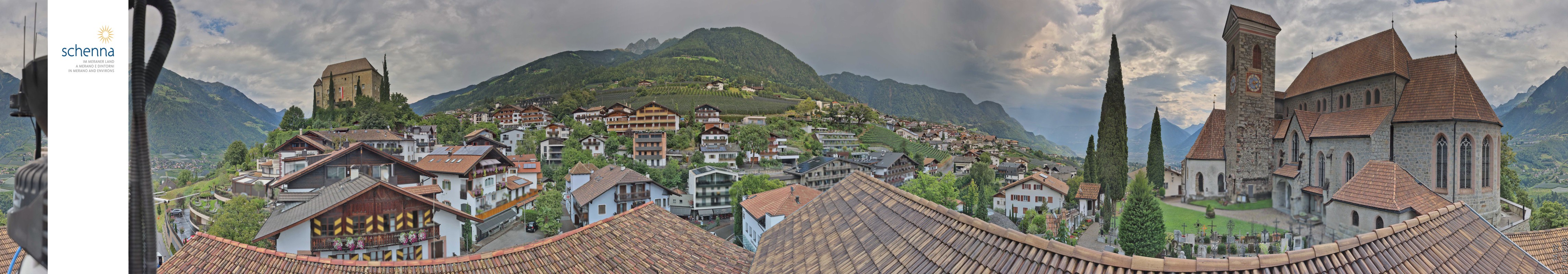 Archiv Foto Webcam Panoramablick Schenna