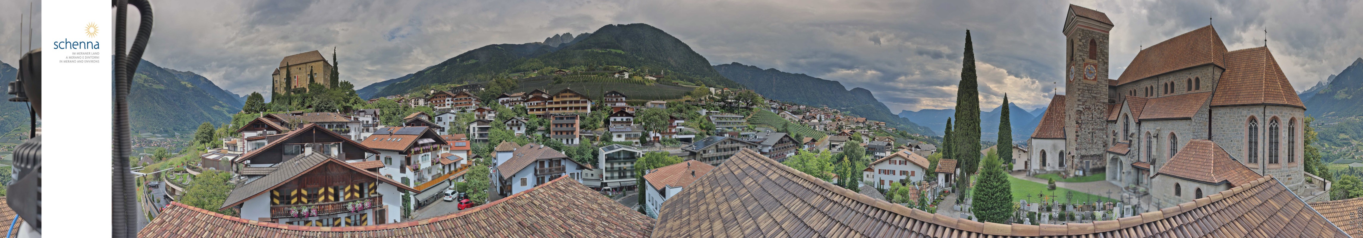 Archiv Foto Webcam Panoramablick Schenna