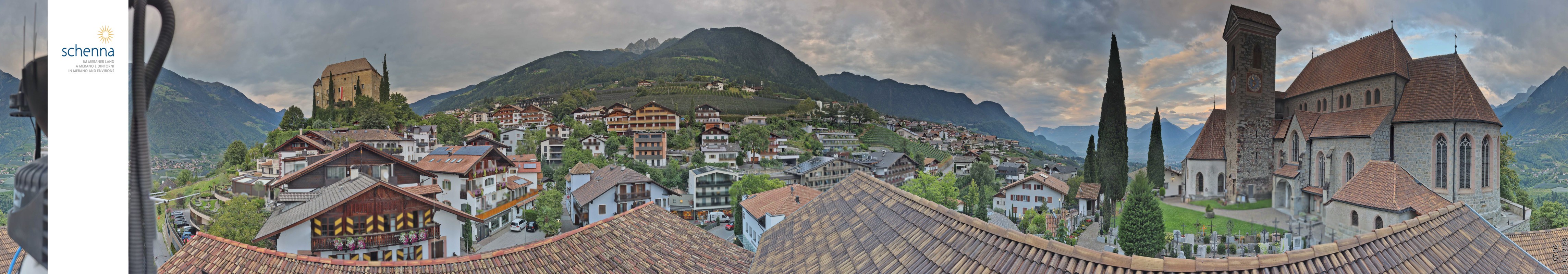 Archiv Foto Webcam Panoramablick Schenna